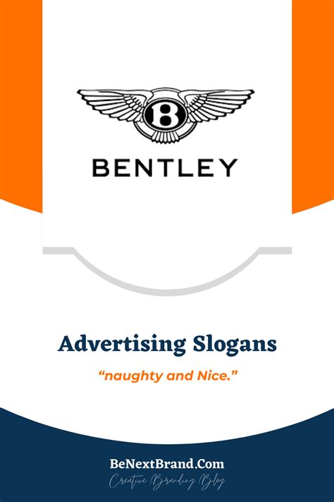 bentley slogan